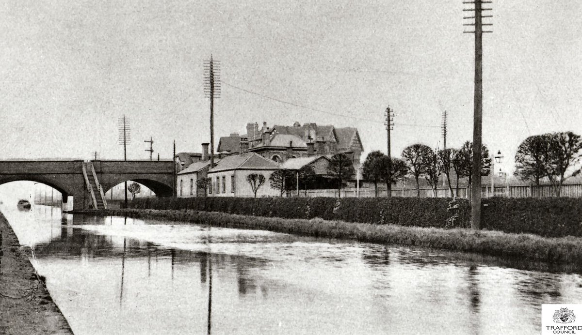 TraffordArchive's tweet image. Location Quiz Answers:
Brooklands Station, Sale, c1900s
Bradfield Road, Urmston, 1964
Stockport Road Level Crossing, Altrincham, c1980s
St Mary's Church, Davyhulme, c1920s