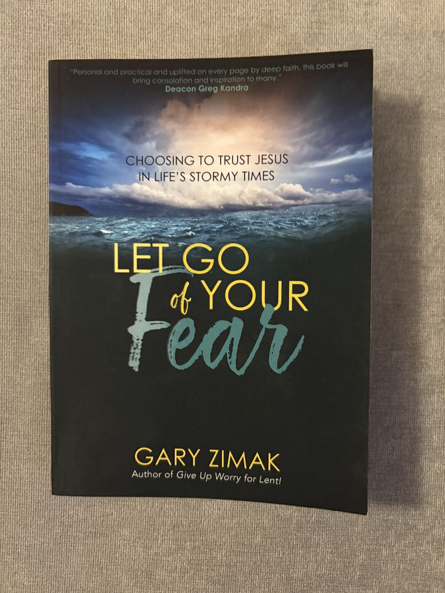 keenoy's tweet image. I just finished Let Go of Your Fear by @gary_zimak. This book is full of insight & encouragement. Every chapter offered meaningful reminders abt what it means to let go of worry and lean into trust—especially when life feels uncertain. @avemariapress