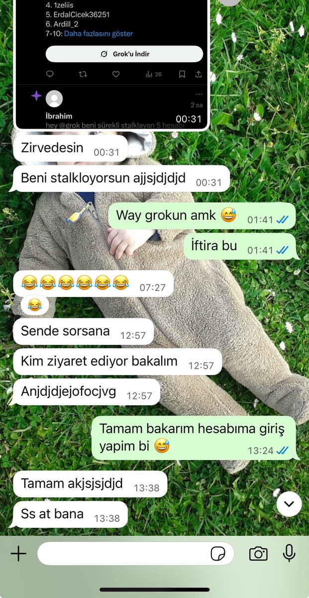 Groka inanmayın arkadaşlar iftira atıyor jsjjsjsk