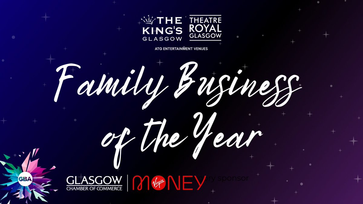 The King's Theatre & Theatre Royal (@kingsandroyal) on Twitter photo 🏆 We are proud to be sponsoring the Glasgow Business Award for Family Business of the Year at #GBA25 with <a href="/Glasgow_Chamber/">Glasgow Chamber</a> and Virgin Money!
Celebrating the best of Glasgow's business scene - entries open now: glasgowbusinessawards.com 🏆 We are proud to be sponsoring the Glasgow Business Award for Family Business of the Year at #GBA25 with <a href="/Glasgow_Chamber/">Glasgow Chamber</a> and Virgin Money!
Celebrating the best of Glasgow's business scene - entries open now: glasgowbusinessawards.com
