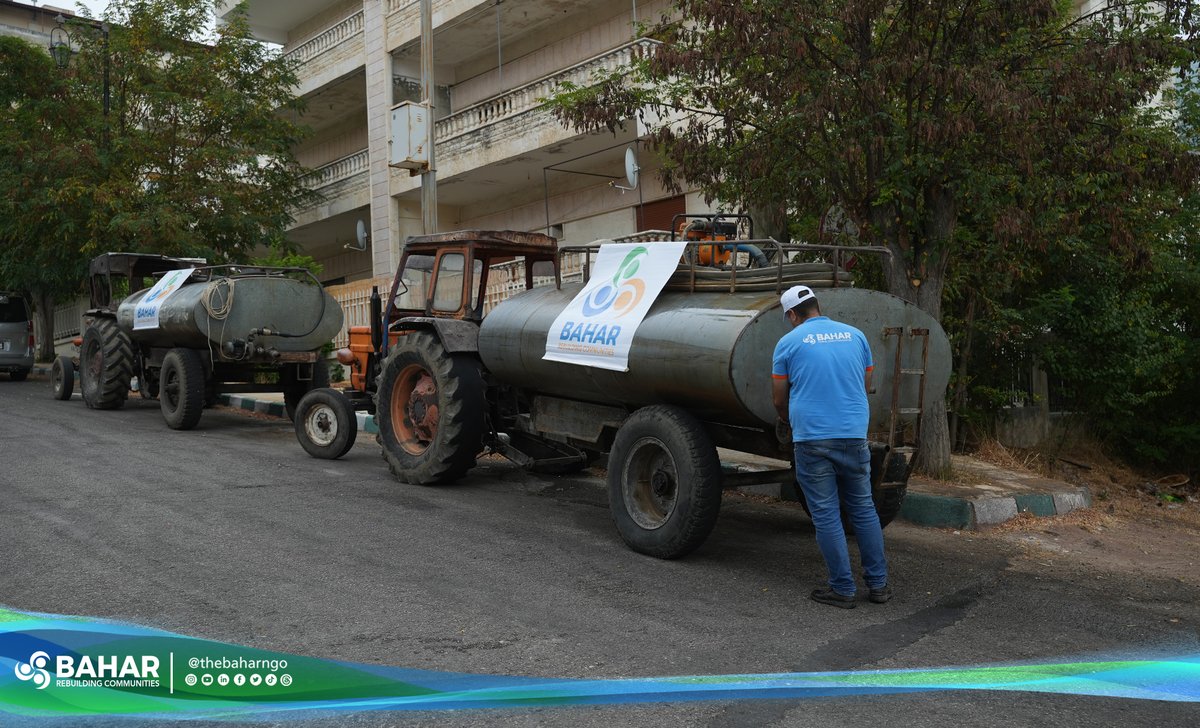 thebaharngo's tweet image. In response to the escalating #HumanitarianCrisis caused by the massive #fires in the #JabalAlAkrad and #JabalAlTurkman areas of rural #Latakia, #BaharOrganization has delivered clean drinking water to the town of #Kassab after a major disruption in water access due to damaged…