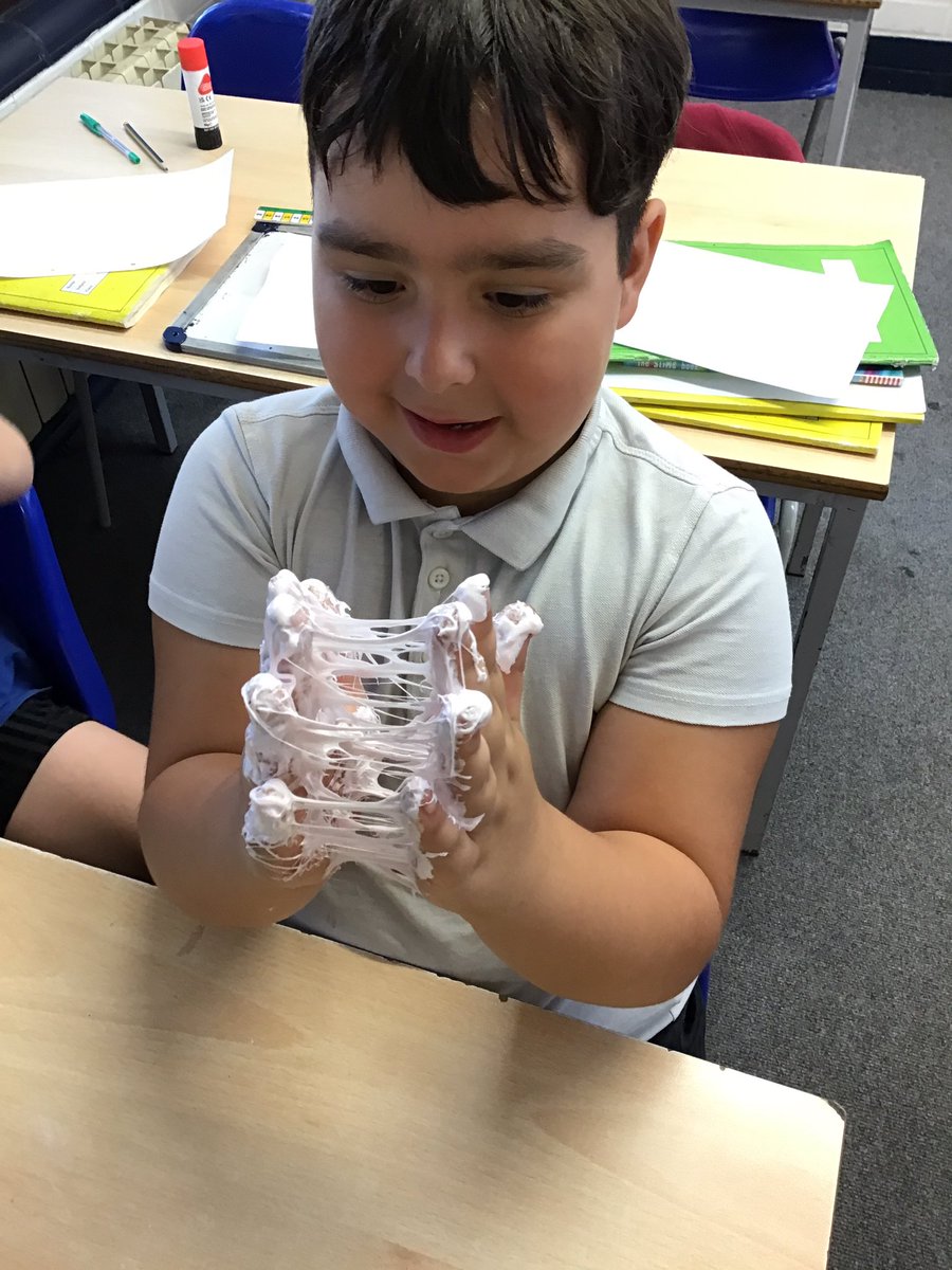 Dahl class enjoyed reading The Slime Book in Teaching Reading and making slime! #Welovesouthcamberley