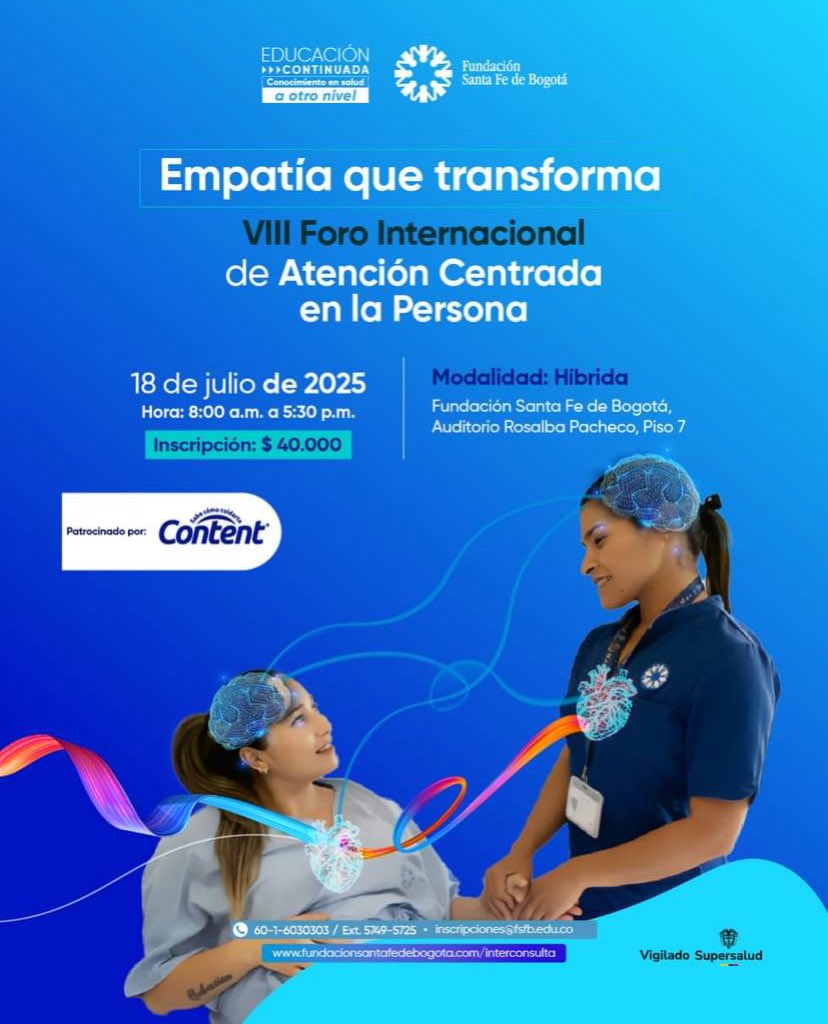 Macarena Gálvez (@macag16) on Twitter photo Será un placer compartir el próximo viernes 18 reflexiones en el VIII Foro de Atención Centrada en la Persona de la <a href="/FSFB_Salud/">Fundación Santa Fe de Bogotá</a> en representación de #ProyectoHUCI <a href="/FHSanidad/">Fundación Humanizando la Sanidad</a> ¡Muchas gracias por la invitación! Será un placer compartir el próximo viernes 18 reflexiones en el VIII Foro de Atención Centrada en la Persona de la <a href="/FSFB_Salud/">Fundación Santa Fe de Bogotá</a> en representación de #ProyectoHUCI <a href="/FHSanidad/">Fundación Humanizando la Sanidad</a> ¡Muchas gracias por la invitación!