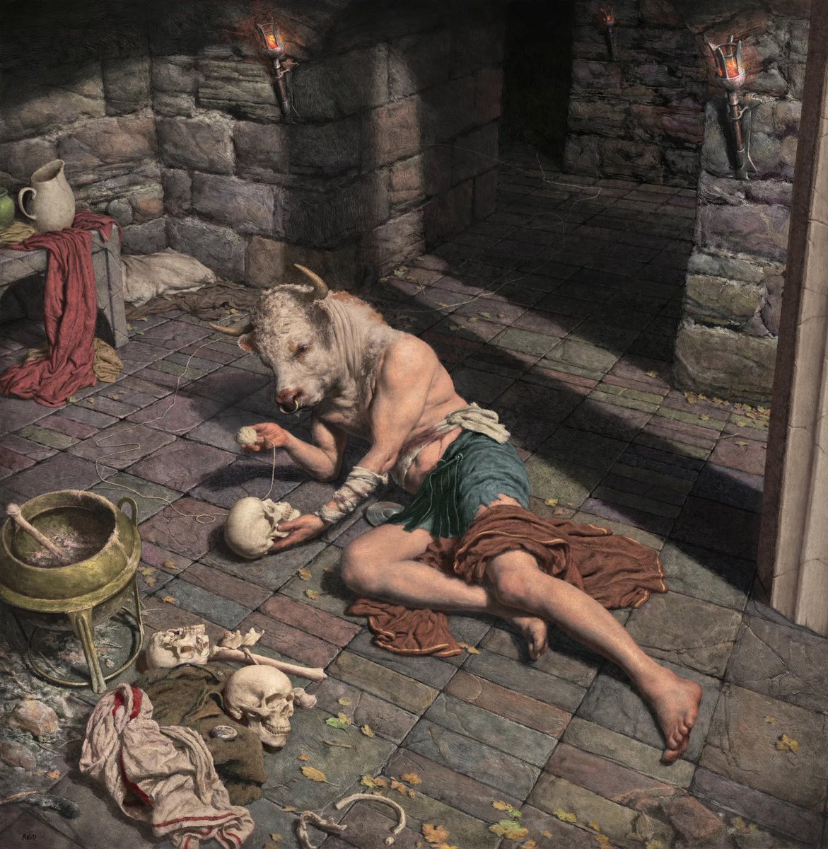 The Thread of Ariadne 

<a href="/Minotaur_Man/">Paul Reid</a>

Auction is LIVE on <a href="/TransientLabs/">Transient Labs</a> 

3 ETH reserve has been met by <a href="/Shaggy8627/">Shaggy</a> and <a href="/TheBenMeadows/">͏ ͏ ͏</a> came with a new bid of 3.169 ETH

WE WANT TO SEE A BID WAR 🥰 ⬇️