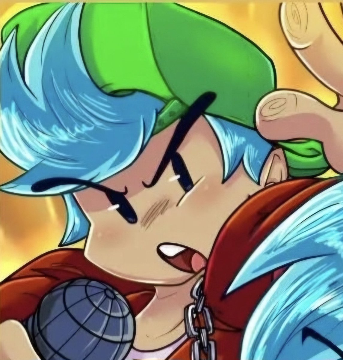 My Older bro cosplay 🩵💚 <a href="/FNF_OlderBro/">Friday Night Funkin’ VS Older Bro</a> (<a href="/bbxdcos/">🎀🦴BB/Uzi໒꒰ྀིᵔ ᵕ ᵔ ꒱ྀི১</a> made my wig🫶🏻)