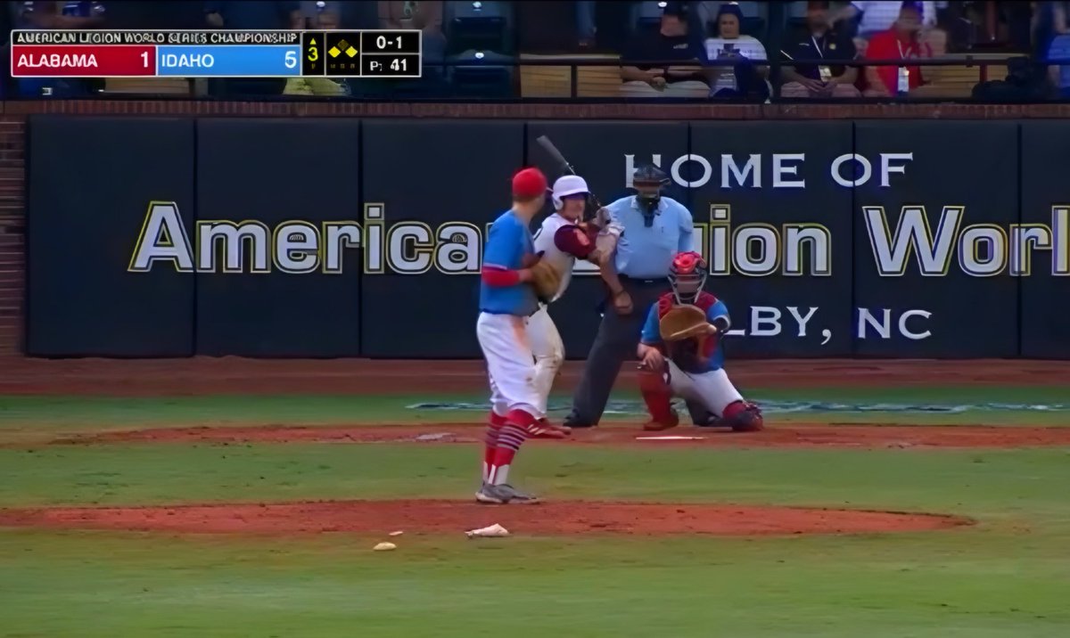 Post70Baseball's tweet image. Throw back to the 2022 @ALWS_Shelby championship game with Idaho Falls ace Merit Jones facing Brooks Bryan.

3 years later, they’re both drafted: Bryan in the 8th round &amp;amp; Jones in the 14th!