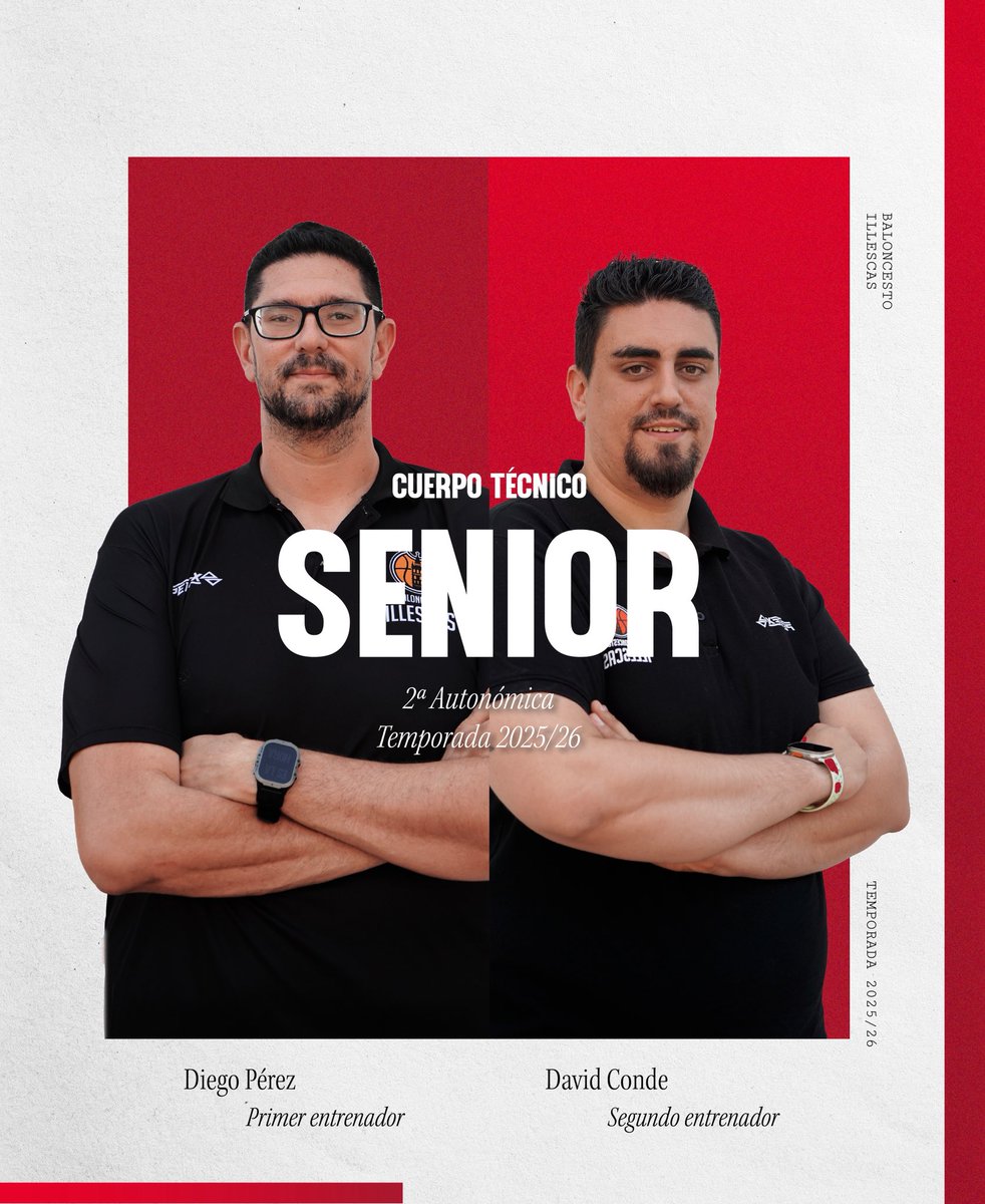 Basket_Illescas's tweet photo. ➡️ 𝑆𝐸𝐺𝑈𝑁𝐷𝐴 𝐴𝑈𝑇𝑂𝑁𝑂𝑀𝐼𝐶𝐴

Diego Perez como primer entrenador y lo hace junto a @davidcondelopez , como preparador físico se incorpora al equipo Ángel Calvo @angelcad47, que seguro aportará muchísimo al grupo 

💪🏻Un equipo con energía, compromiso y muchas ganas https://t.co/I0j6hnl9dF