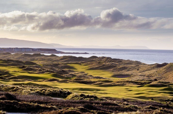 Ffeirste's tweet image. Portrush~ Port Rois ~ port of the promontory. #TheOpen #Placename #Logainm #opengolf