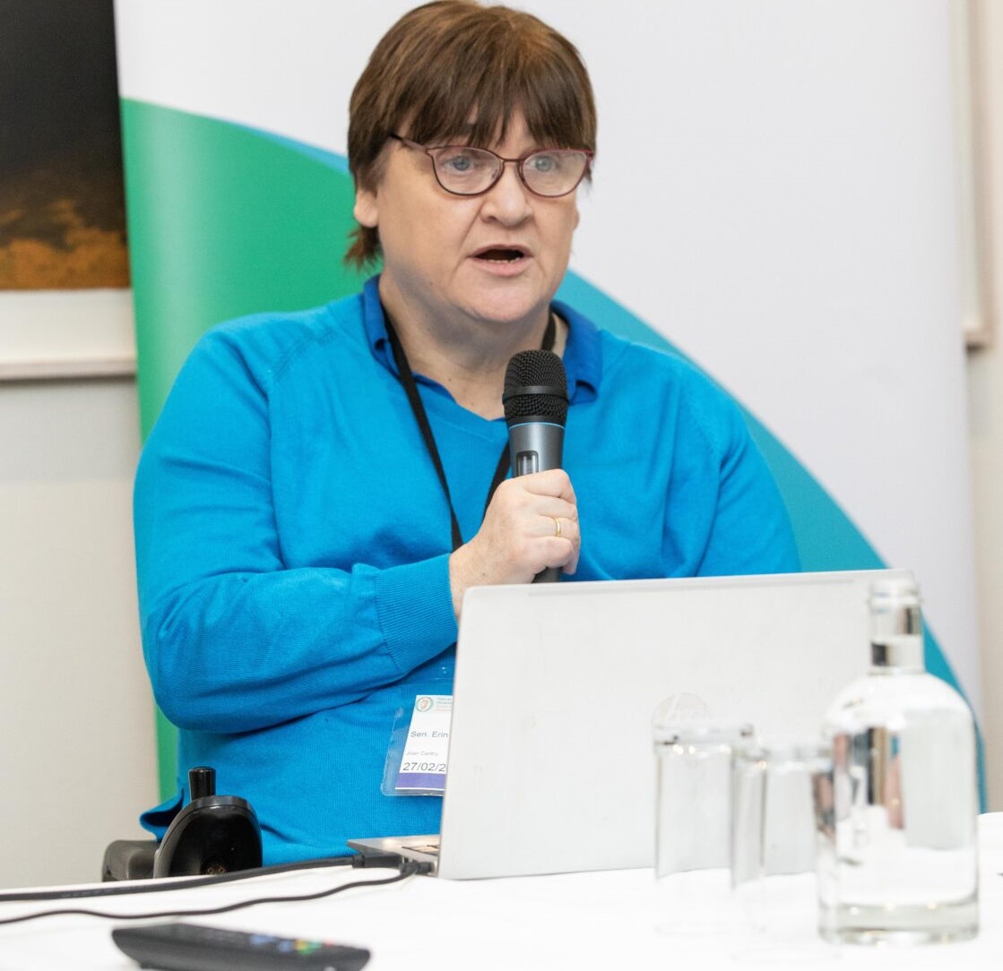 IrishWheelchair's tweet image. Our National Advocacy Manager Joan Carthy is attending the @welfare_ie 's Pre Budget forum today where the #costofdisability is being highlighted to Minister @daracalleary. #Budget26 #EatorHeat #ChoiceNotCharity