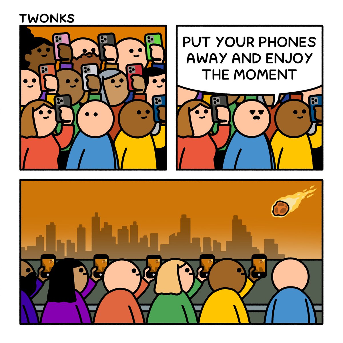 Just enjoy the show