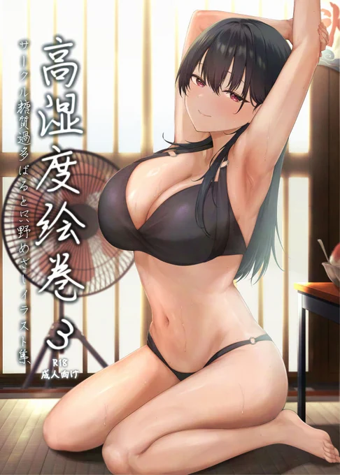 夏コミ新刊①イラスト集の予約が開始しました! 描き下ろし2枚と一年分の同人等のイラストを凝縮したら40Pになっちゃった。 リンクはツリーにまとめました