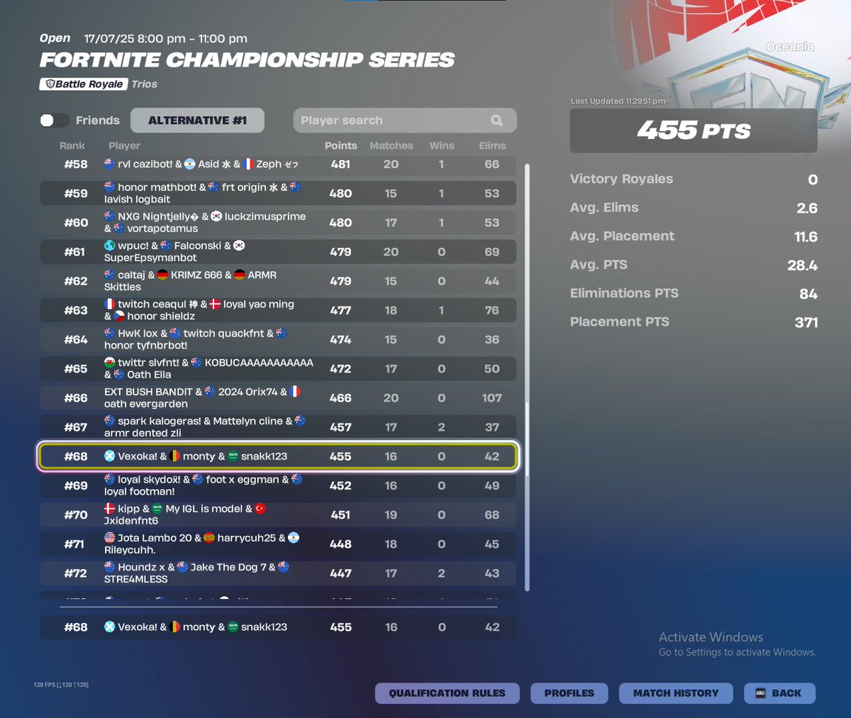 🚨!68th 😭 2 more teams please!🚨