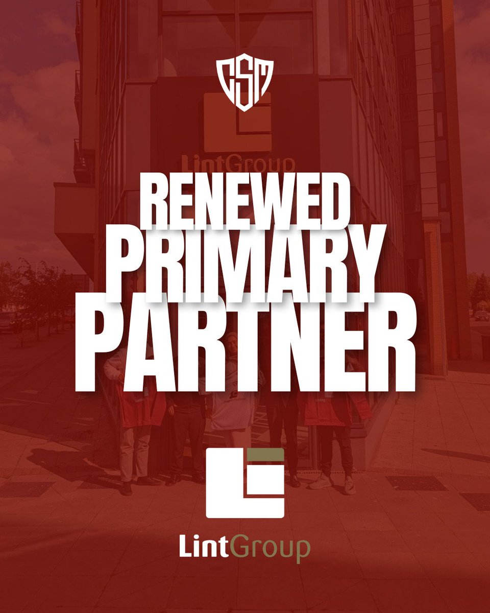 CSMLondonFC's tweet image. CSM x Lint Group
🤝🏼 We're delighted to renew our partnership with Lint Group for another season.
Hear it from them...
📣 "We love supporting CSM. The teams and all the work they do in the community is fantastic."
#CSM #TogetherThroughFootball