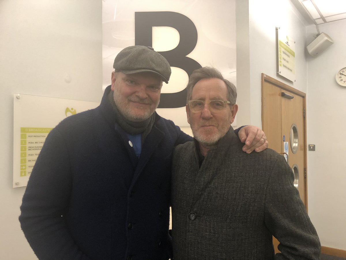 RalphMcLeanShow's tweet image. You may know #MichaelSmiley from the likes of #Spaced #AFieldInEngland and #KillList (still get the shivers thinking about that mind melter of a film!) but I know him as a good mate &amp;amp; a real music buff. He’s Co-presenting my show on Mon from 8 on @bbcradioulster Spread the word!
