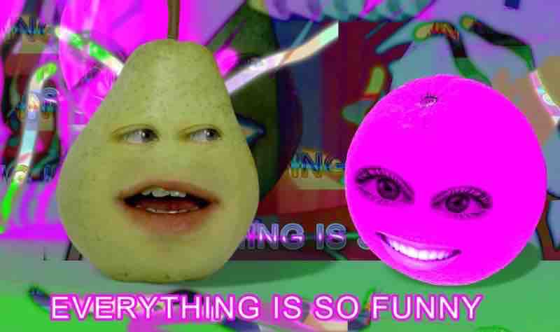 The happy magenta