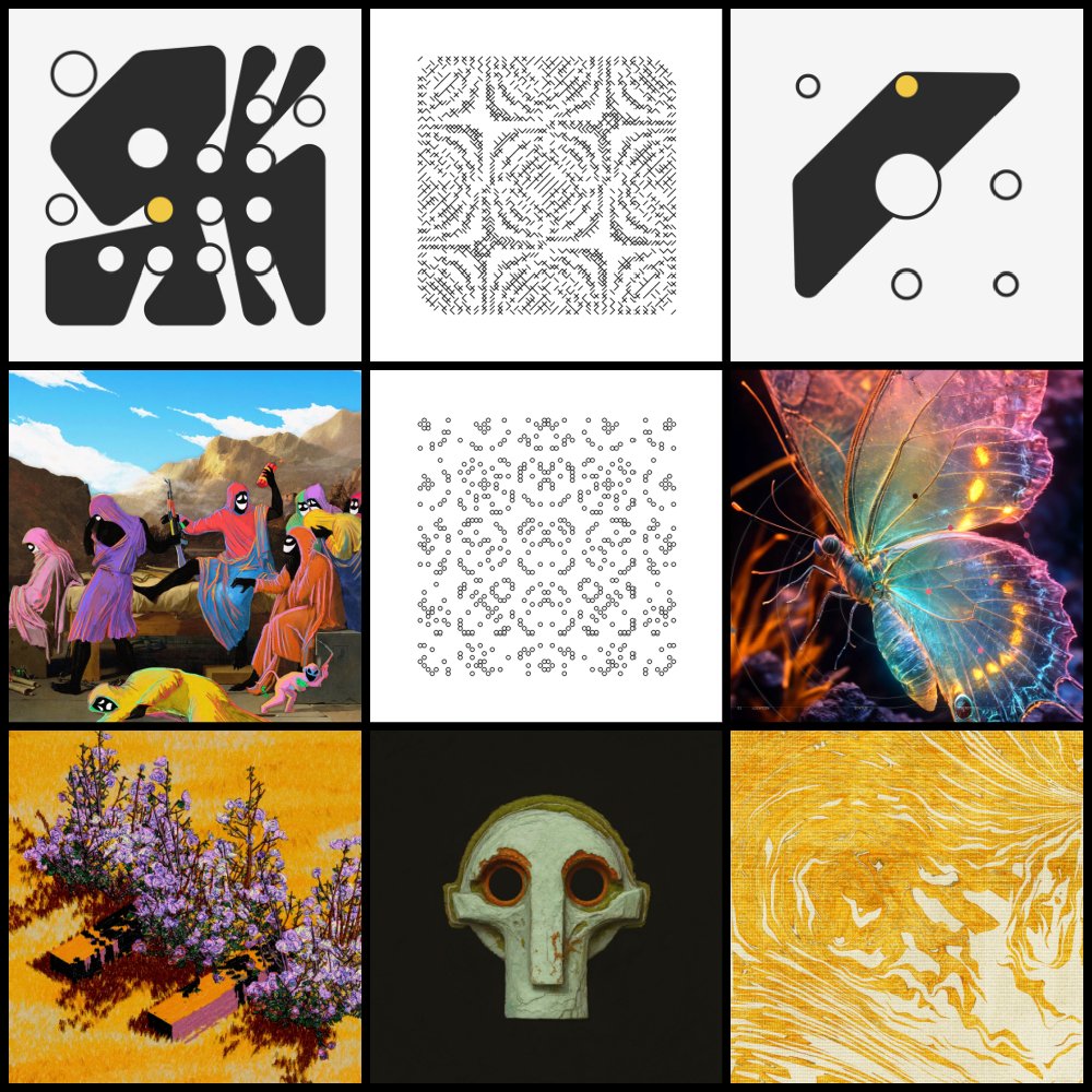 24 Hours of Art (@24_hours_art) on Twitter photo 🖼️ 24 HOURS OF ART 📊 July 17, 2025
⛓️ Autoglyph Symbols
'Autoglyphs' 1/1/512 by <a href="/larvalabs/">Larva Labs</a> see two sales:
'Autoglyph #157' sells for $380,000 USDC from <a href="/seedphrase/">seedphrase</a> via <a href="/gondixyz/">GONDI</a>, repaying its $170,000 USDC loan in the process.
The collection contains 10 Symbol Schemes. 🖼️ 24 HOURS OF ART 📊 July 17, 2025
⛓️ Autoglyph Symbols
'Autoglyphs' 1/1/512 by <a href="/larvalabs/">Larva Labs</a> see two sales:
'Autoglyph #157' sells for $380,000 USDC from <a href="/seedphrase/">seedphrase</a> via <a href="/gondixyz/">GONDI</a>, repaying its $170,000 USDC loan in the process.
The collection contains 10 Symbol Schemes.