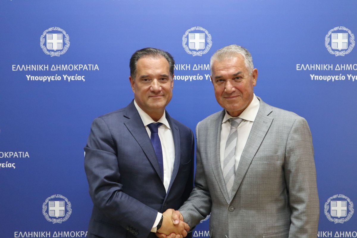 Υπουργείο Υγείας (@ypyggr) on Twitter photo Ο Υπουργός Υγείας <a href="/AdonisGeorgiadi/">Άδωνις Γεωργιάδης</a> συναντήθηκε με τον Βουλευτή Δράμας, <a href="/kyriazidisdim/">Κυριαζίδης Δημήτρης</a>. Συζήτησαν για τις ανάγκες του Νομού στον δημόσιο σύστημα Υγείας και τις αλλαγές που χρειάζονται για την πιο εύρυθμη λειτουργία του Ο Υπουργός Υγείας <a href="/AdonisGeorgiadi/">Άδωνις Γεωργιάδης</a> συναντήθηκε με τον Βουλευτή Δράμας, <a href="/kyriazidisdim/">Κυριαζίδης Δημήτρης</a>. Συζήτησαν για τις ανάγκες του Νομού στον δημόσιο σύστημα Υγείας και τις αλλαγές που χρειάζονται για την πιο εύρυθμη λειτουργία του