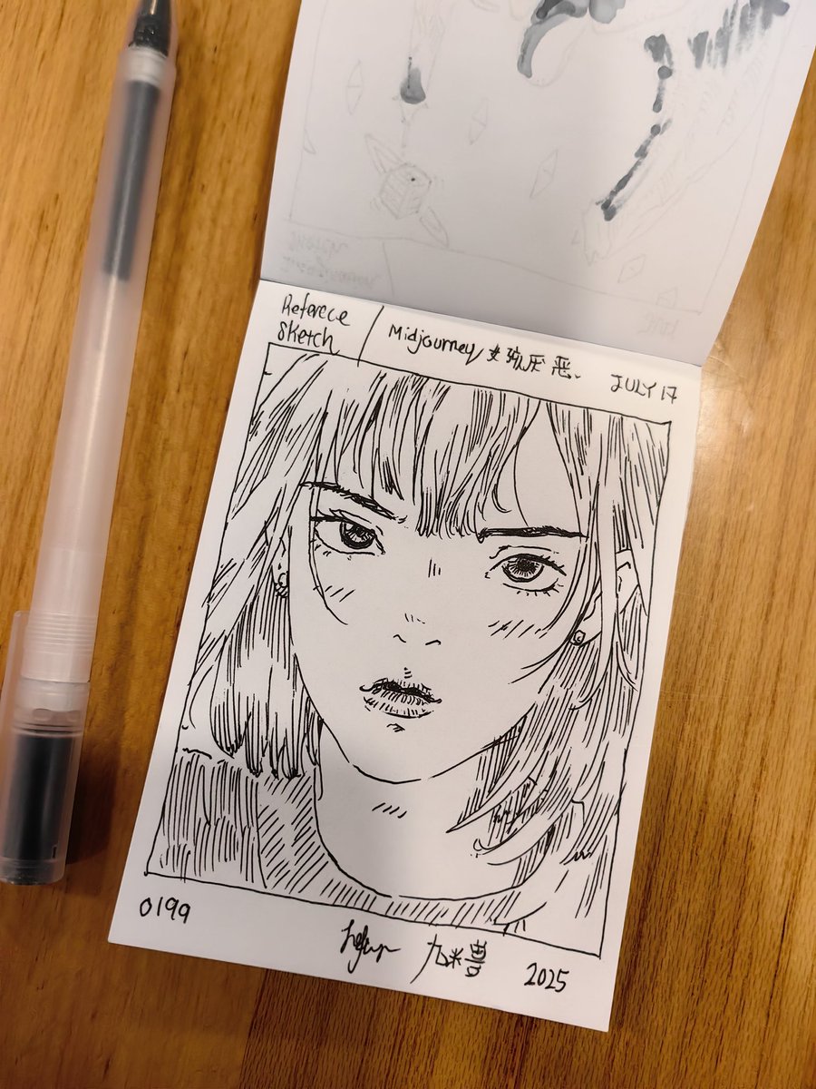 KenjiLefty's tweet photo. A7 size -0199

午餐時間的塗鴉速寫ai的構圖...女孩厭惡 https://t.co/t69EcYmXof