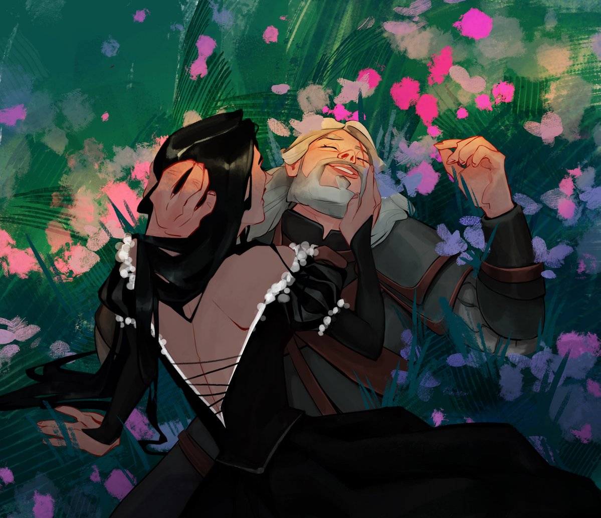thewitcher's tweet image. All you need is love. ❤️

Fanart by @KKotjan