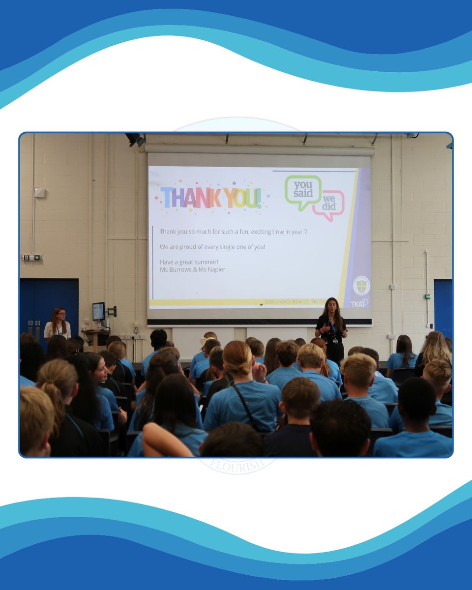 On Thursday, Year 7 had their Celebration Assembly!

During the assembly, students received their subject colours, celebrated their achievements in and out of the classroom, and received special awards from their tutors and Year Teams.