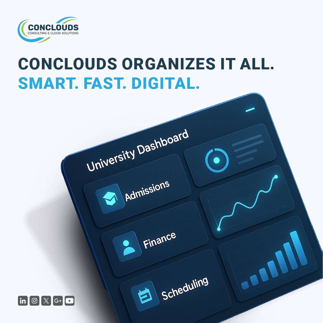 Conclouds2007's tweet photo. Campus paperwork chaos?
Delayed student approvals.
Lost documents.
Conclouds automates academic workflows — fast, centralized, secure.
No more delays. Just smooth operations.
#EdTech #UniversityAutomation #CampusEfficiency #Conclouds https://t.co/9sbDXx99SN
