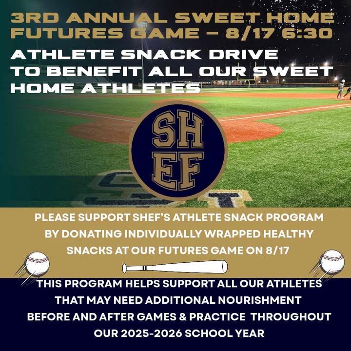 Sweet Home Central School District (@sweethomecsd) on Twitter photo We're also holding a snack drive to benefit our Athlete Snack Program through <a href="/SweetHomeEF/">Sweet Home Education Foundation</a>! We hope to see you there! We're also holding a snack drive to benefit our Athlete Snack Program through <a href="/SweetHomeEF/">Sweet Home Education Foundation</a>! We hope to see you there!