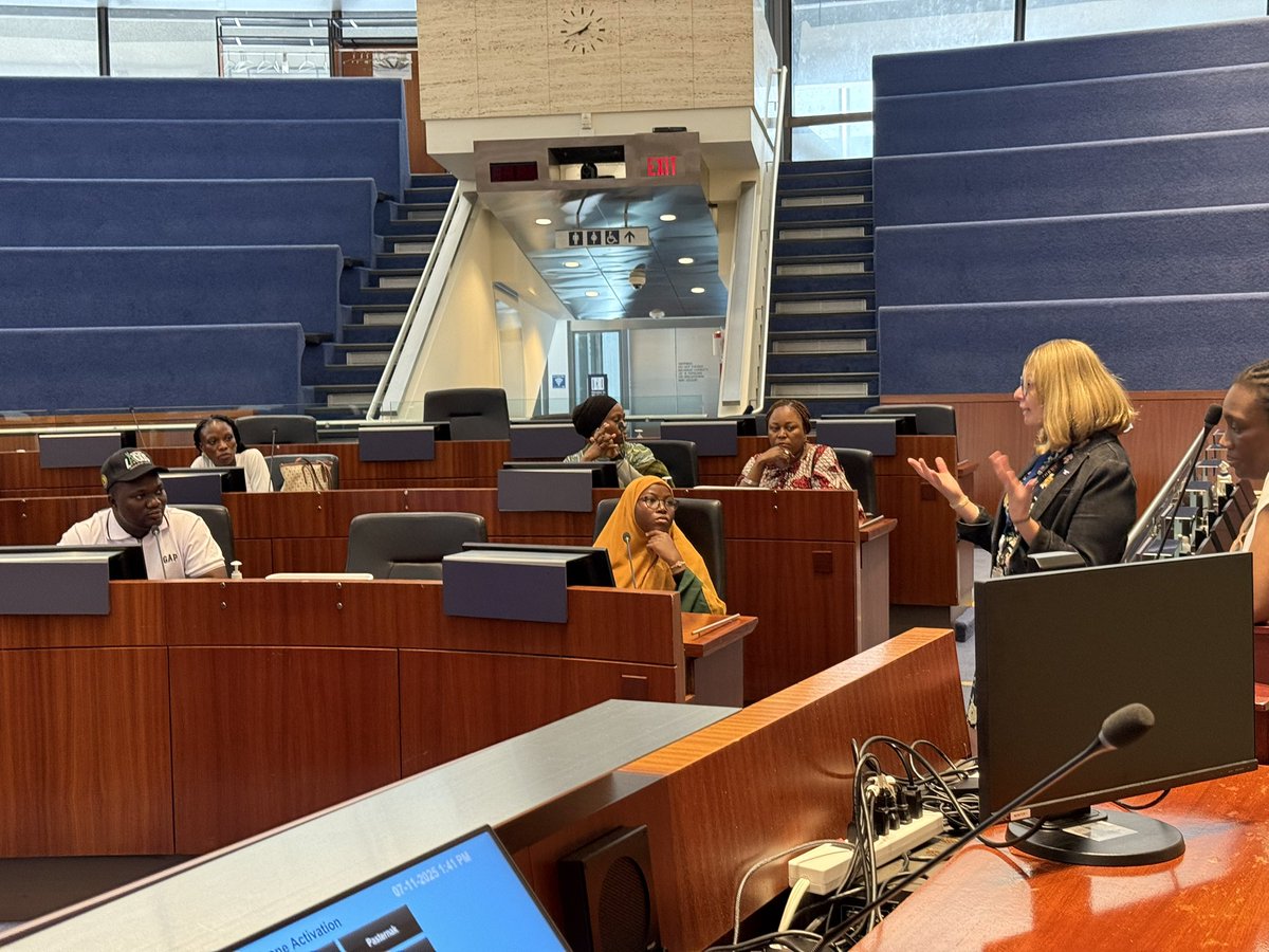 LagosJunction's tweet image. As part of their enriching journey, the Lagos State Canada Study Tour 2025 delegates visited Toronto City Hall, the heart of municipal government, the central hub of Canada’s largest city, and the official workspace of Mayor Olivia Chow. 

During their visit, they also delved…
