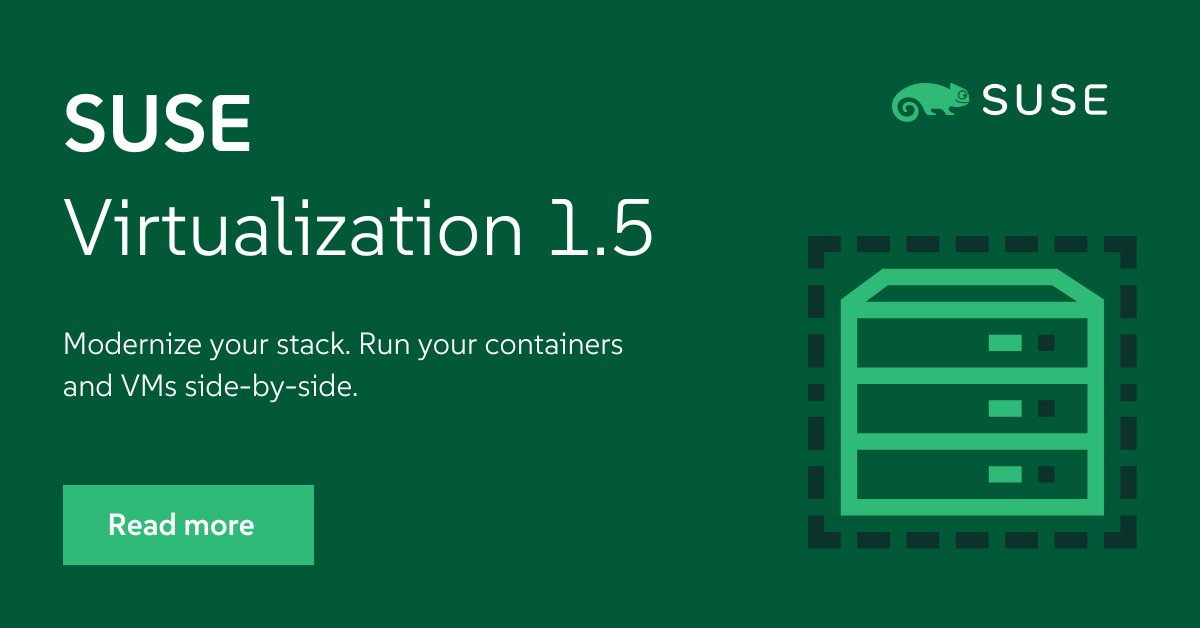 ✨"SUSE Virtualization on Arm will deliver greater choice, efficiency, and scalability ... while reducing complexity and cost." — Andrew Wafaa, Senior Director of Software Communities at Arm. The shift to Arm64 is real. SUSE is ready.  

🔗okt.to/vLXux8