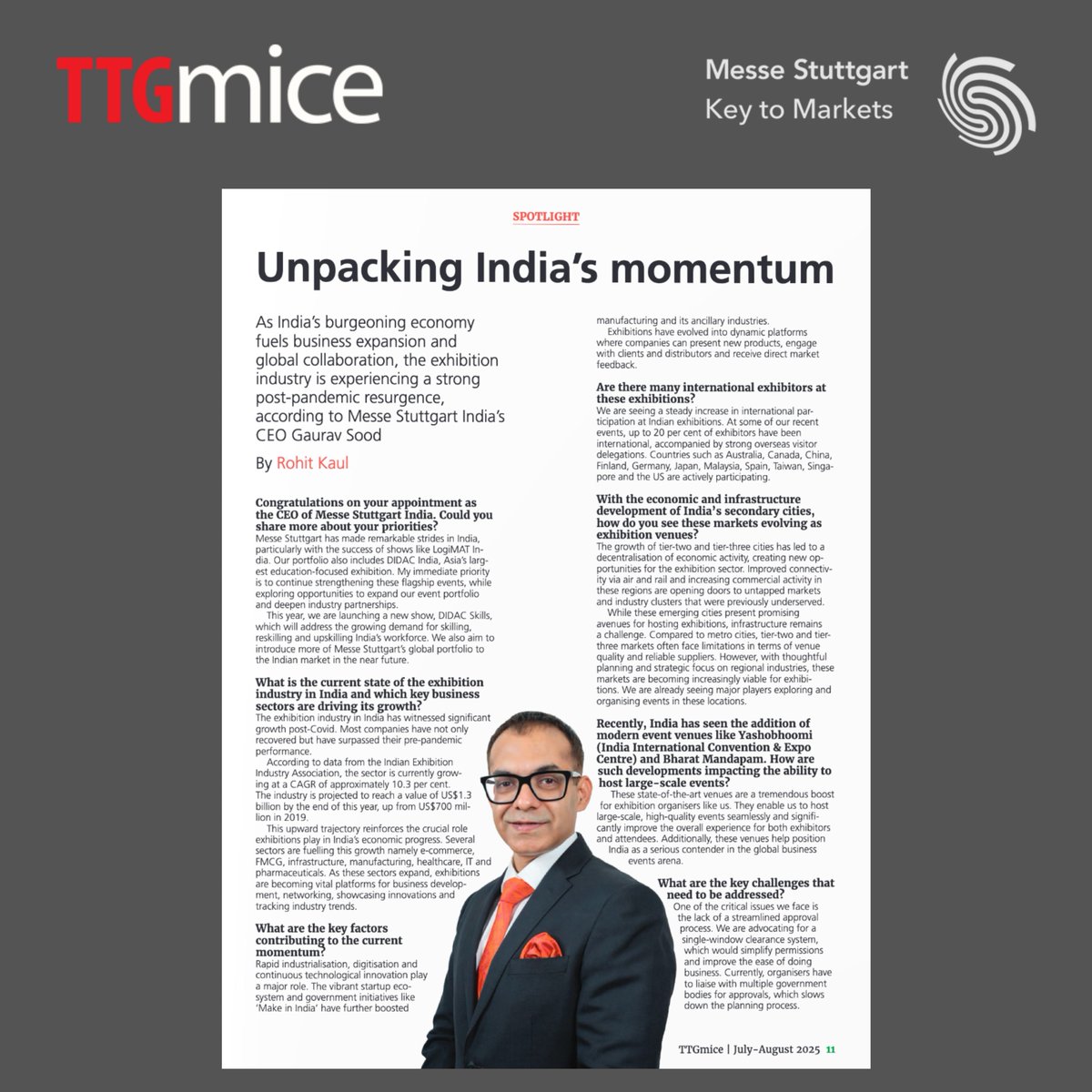 Messe Stuttgart India tweet media