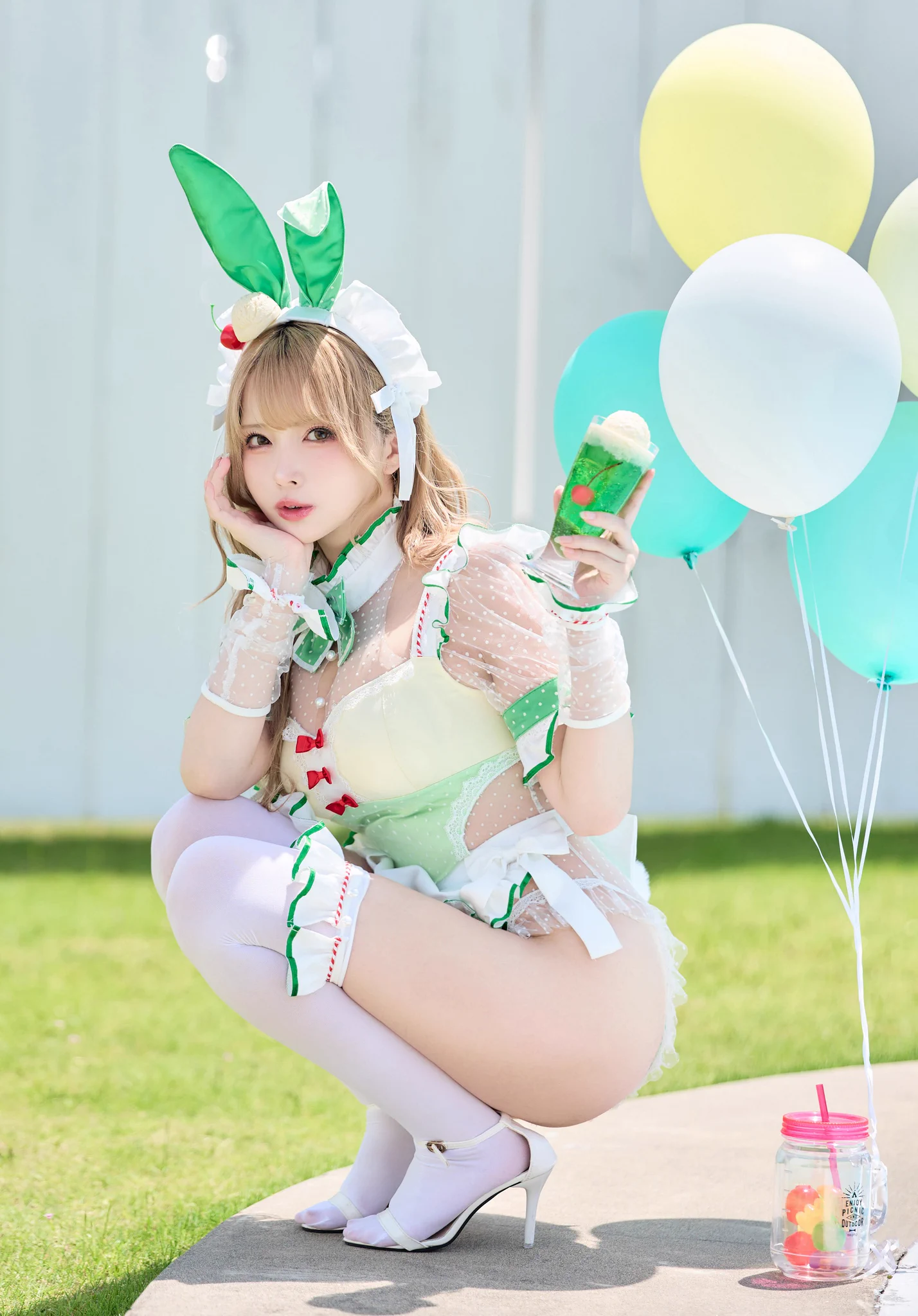 Malymoon マリームーン　クリームソーダバニー　ブルー Malymoon(マリームーン公式) on X: 