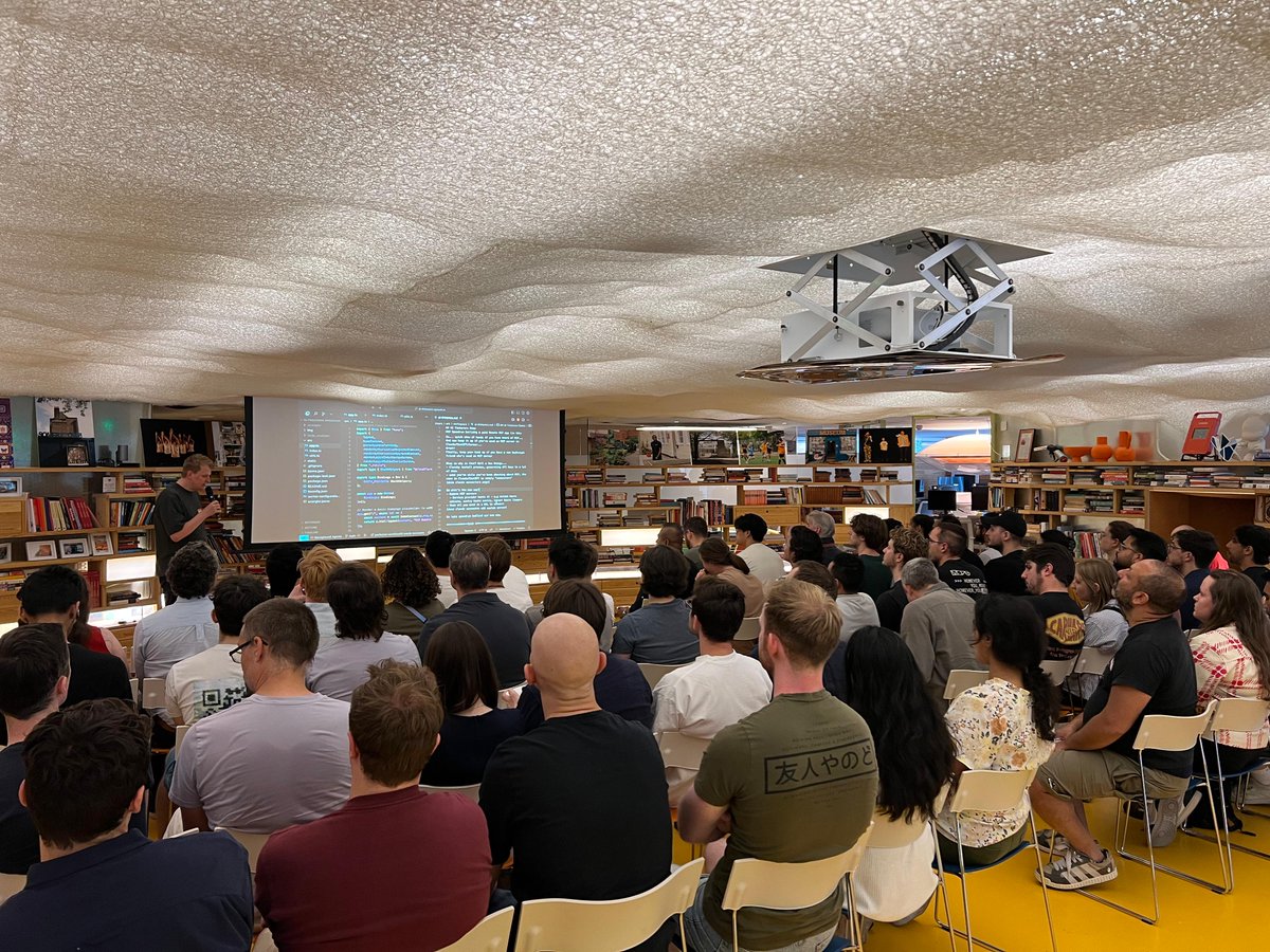 ferdisigona's tweet image. The first of two big @AITinkerers days here at @localglobevc is in the bag. Last night was one of our most in demand events ever, with talks including:
- Speedrun building a monetized (remote) MCP server by @Jaw9c, @ProjectARK3
- HackerNews.coffee – Transparent AI…