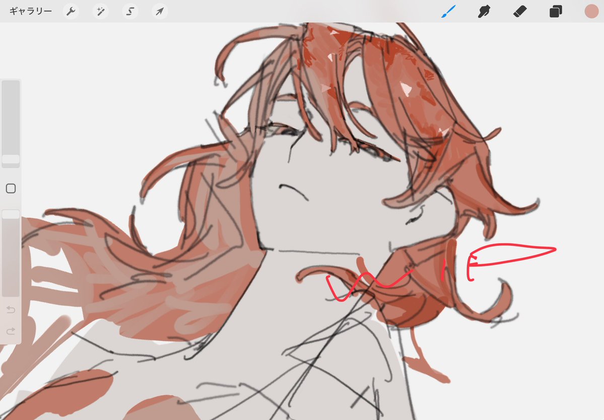 dashi_umm's tweet image. 描きかけで放置してるやつ（まだ他にもある）