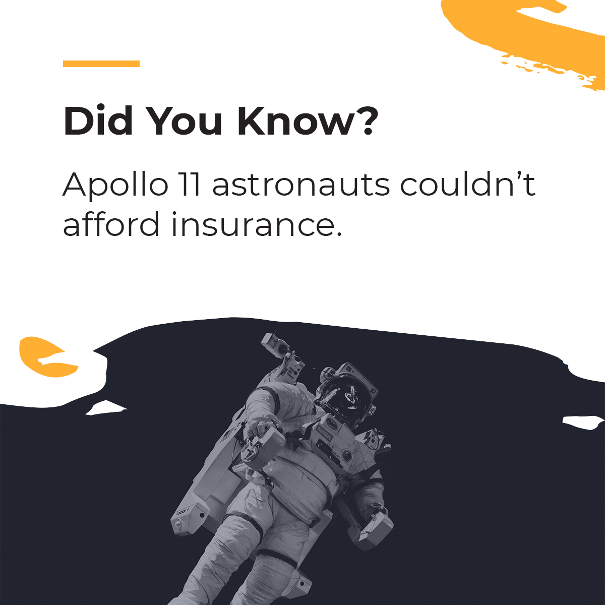 DeeWayneAnthony's tweet image. This was because the astronauts were considered to be employees of the federal government and were therefore not allowed to hold private insurance policies.

#technologyfacts #technologytrends