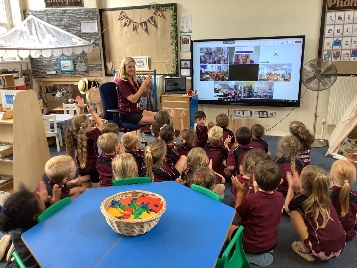 We are very proud of our Reception children who competed in the Virtual Infant Multi-Skills Competition and placed second overall out of 19 participating schools! They enjoyed a virtual prize-giving ceremony and were delighted to receive knitted trophies and medals.