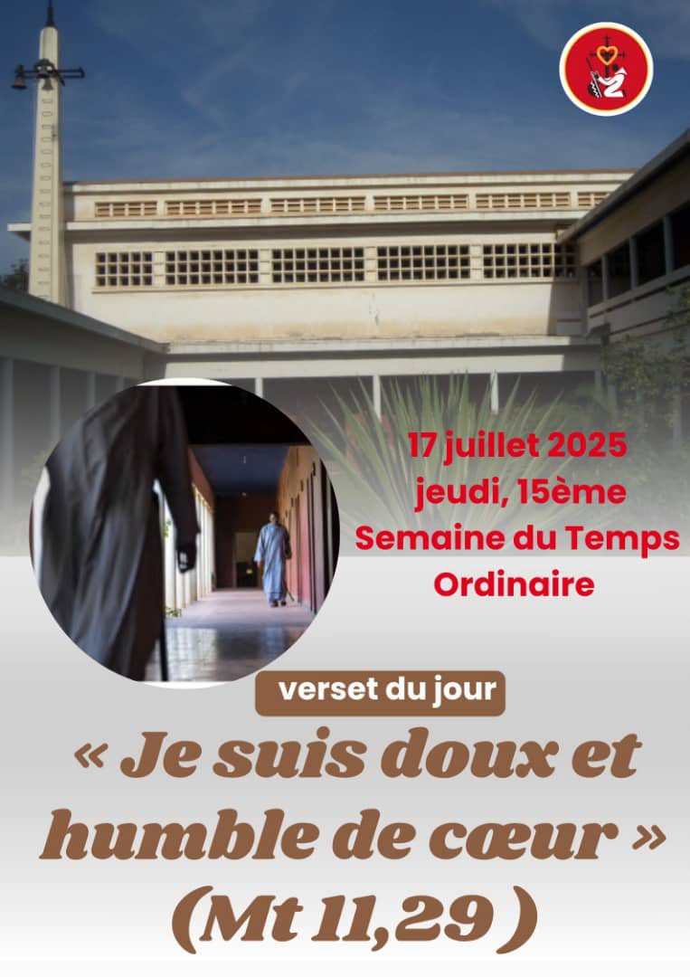 @abbayedekeurmoussa 
#keurmoussaabbey 
#keurmoussa 
#versetdujour 
« Je suis #doux et #humble de #cœur », Mt 11,29
#gaudiapacis