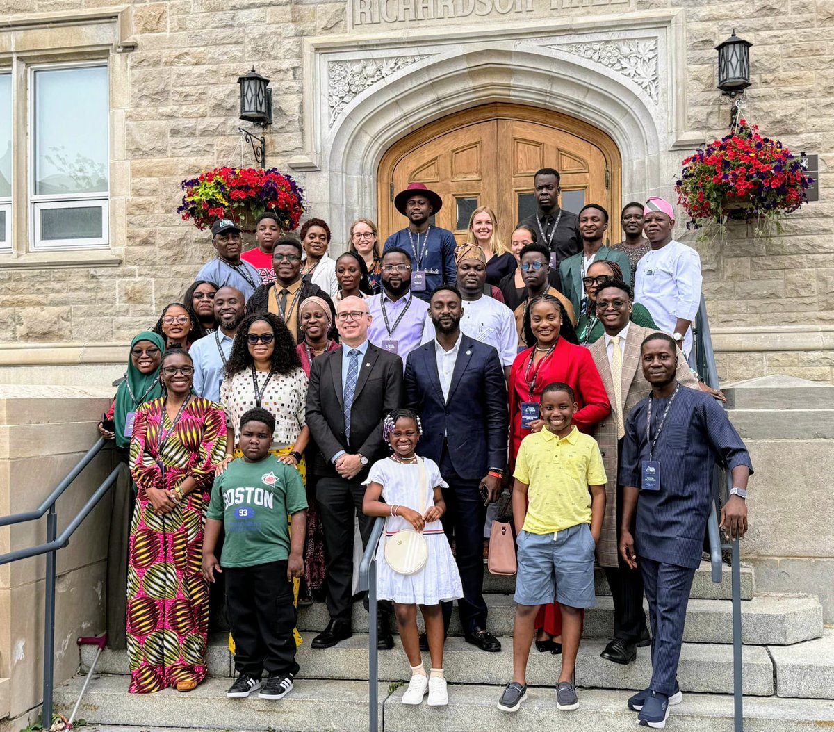 LagosJunction's tweet image. The delegates of the Lagos State Canada Study Tour 2025 were warmly welcomed at Queen’s University, where they attended an official orientation. 

They were received by the Chief of Staff and the Special Advisor from the Office of the Principal and Vice-Chancellor, Nick Mosey…