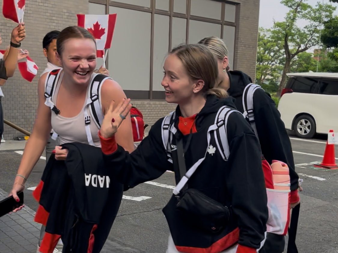 SCsaga08's tweet image. 🇨🇦カナダ 競泳代表事前キャンプ🏊💨
本日より、カナダ競泳選手代表が佐賀入り😳👏🏻
お出迎えにきていただいた皆さま
ありがとうございました😊🫧
【公開練習】
日程:令和7年7月21日(月・祝)
時間:9:00〜11:00
場所:SAGAアクア
是非!会場でお待ちしております🥹🫶🏻