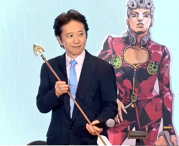 矢を持つ先生の後ろに立つジョルノ
この場面最高😨😨✨✨✨