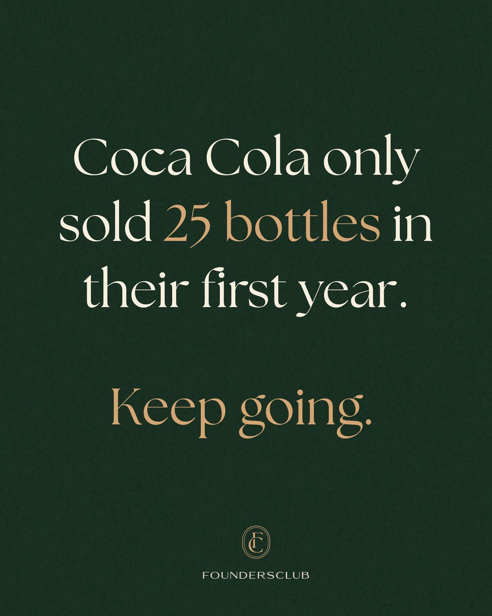 FoundersClubUS's tweet image. Keep going.