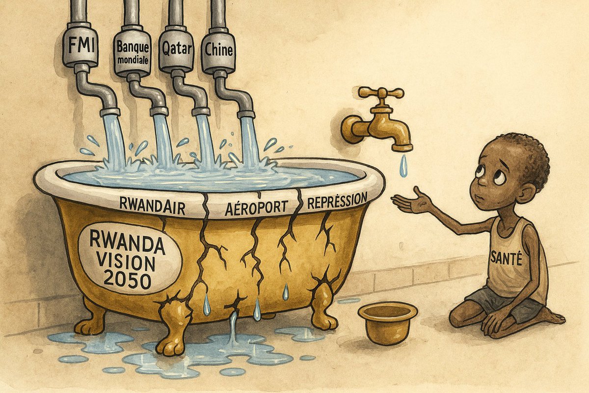 🟥 Le #Rwanda : une économie étranglée par une dette insurmontable – un cas d’école de sous-développement

🟣 Le rapport sur la dette #JubileeReport commandé par le Pape François et publié cette semaine propose des pistes sérieuses pour alléger le fardeau de la dette en Afrique.