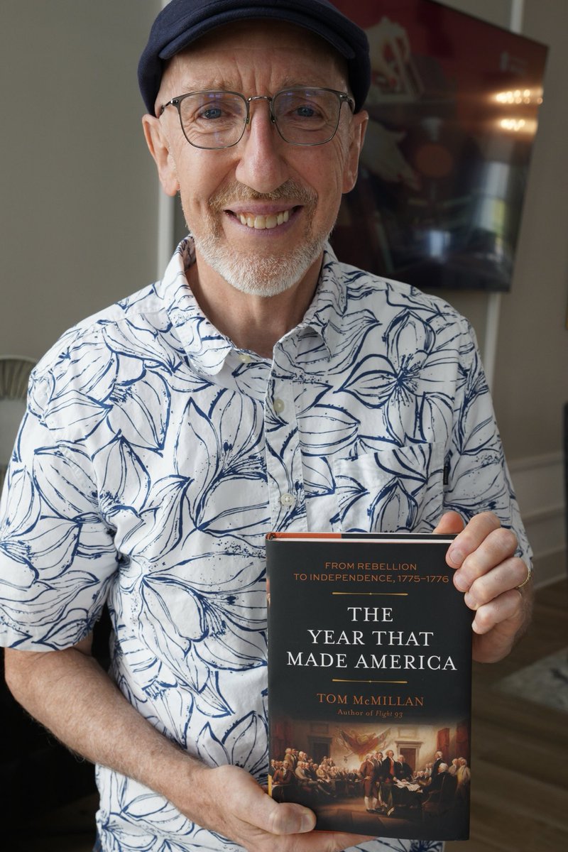 TomMcMillan63's tweet image. I’ve been doing book talks this week about “The Year That Made America” and the Declaration of Independence. Great audience feedback! Next up is a presentation for the staff and volunteers at Fort McHenry in Baltimore.