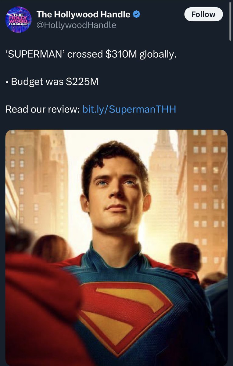 RizviAzaad's tweet image. A story told in two parts. Gunn fans making up numbers while the actual number sits at 270million world wide. The movie is a Major fucking FLOP! 🤣🤣🤣🤣🤣