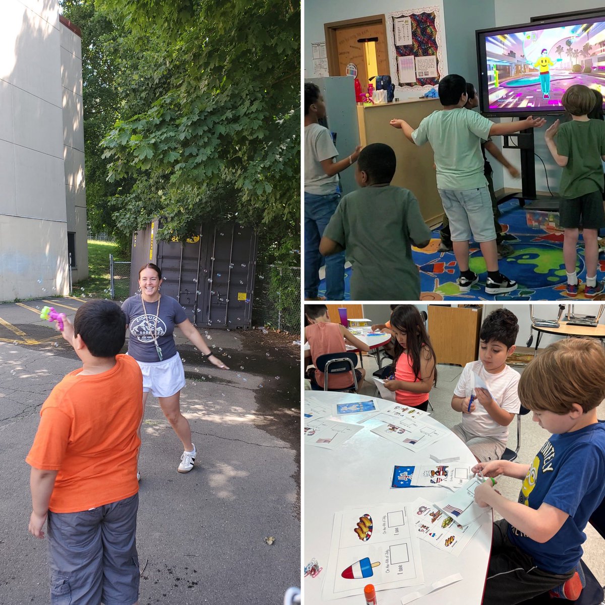 StaceyMccoart's tweet image. Big smiles and even bigger growth happening in Ms. Stalsburg’s class this summer! ☀️Her ESY students are learning, laughing, and shining all season long (and so is she)! #ESY2025 #ElementaryExcellence #SummerLearningFun
