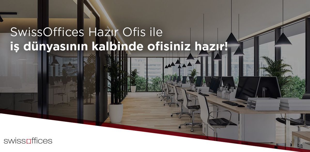 Tam donanımlı, kullanıma hazır, prestijli ofislerimizle işinize değer katıyoruz.

💼 Mobilyalı ofis
🌐 Hızlı internet
🧑‍💼 Profesyonel sekreterya

#SwissOffices #HazırOfis #KonforDoğasındaVar