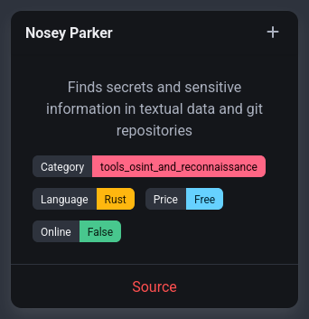 rawsec_cyber's tweet image. New tools were added on the #Rawsec #Cybersecurity Inventory

@noraj_rawsec added

📌 TeamFiltration by @Flangvik
📌 IPSpinner by @synacktiv
📌 Gitleaks by @gitleaks
📌 Nosey Parker by @bradlarsen at @praetorianlabs

inventory.raw.pm