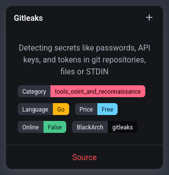 rawsec_cyber's tweet image. New tools were added on the #Rawsec #Cybersecurity Inventory

@noraj_rawsec added

📌 TeamFiltration by @Flangvik
📌 IPSpinner by @synacktiv
📌 Gitleaks by @gitleaks
📌 Nosey Parker by @bradlarsen at @praetorianlabs

inventory.raw.pm