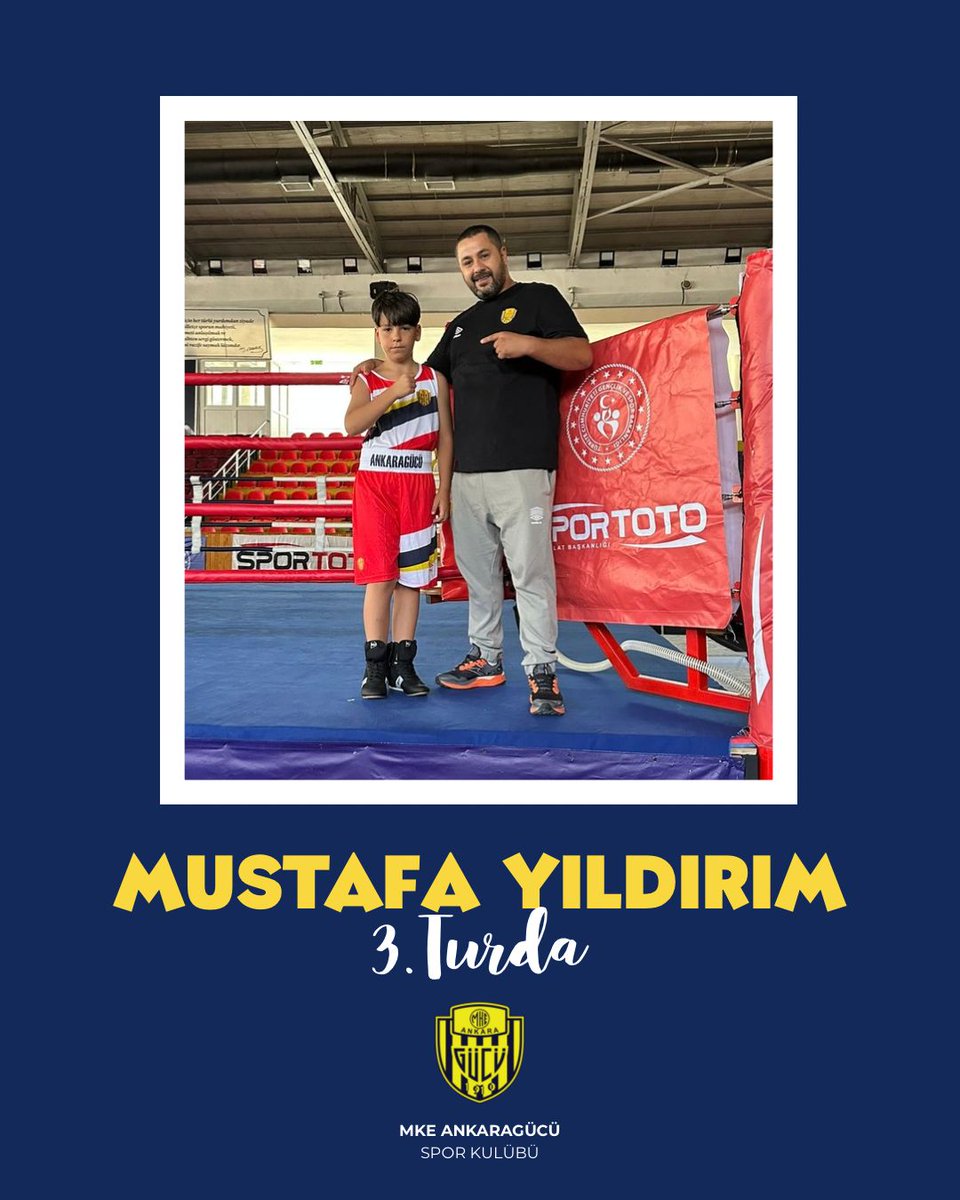 ankaragucuboks's tweet photo. 14–21 Temmuz tarihleri arasında Tokat’ta düzenlenen Türkiye U12 Alt Minikler Ferdi Boks Şampiyonası’nda sporcumuz Mustafa Yıldırım, rakibini mağlup ederek 3. tura yükselmiştir. https://t.co/PKLQ1nDcGJ