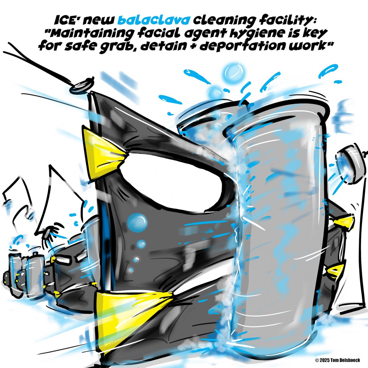 thesatirist.com/cartoons/balac… by <a href="/TDeisboeck/">Thomas Deisboeck</a> #ICE