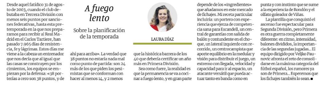 A fuego lento…