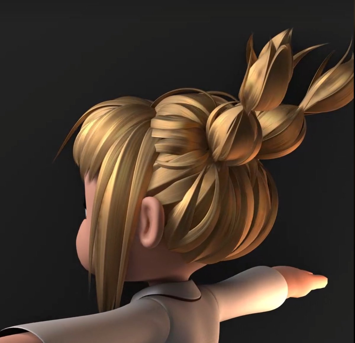 voxelqueen's tweet photo. Chat what do we think, do we like the hair strands https://t.co/MyLQTQtF0q